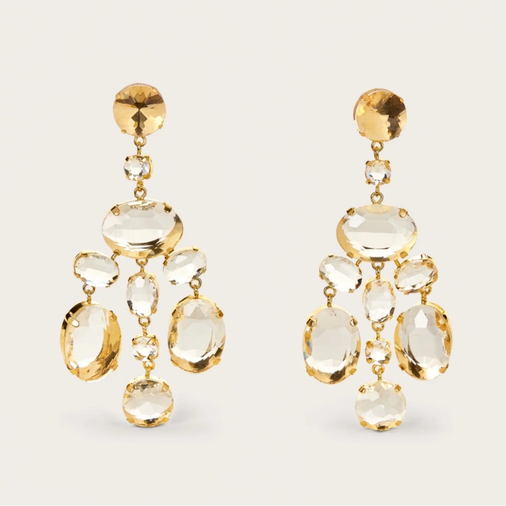 Cult Gaia SLOANE EARRING - CLEAR